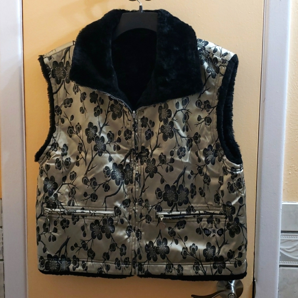 Unique Cold as Ice Reversible Ski Vest